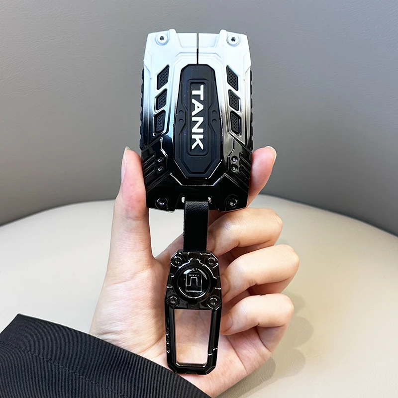 适用坦克300钥匙套坦克500hi4-t新款TANK三百400汽车壳扣男2024款