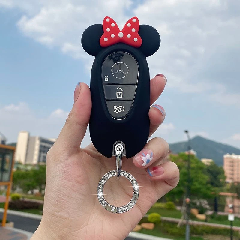奔驰2022款新C级钥匙套C200L扣C260L新S级S400L包S450L迈巴赫女壳