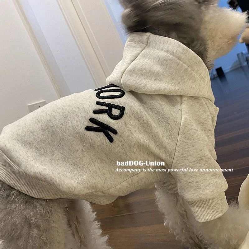 加厚秋冬春夏狗狗衣服加绒雪纳瑞泰迪比熊博美茶杯犬猫咪衣服透气