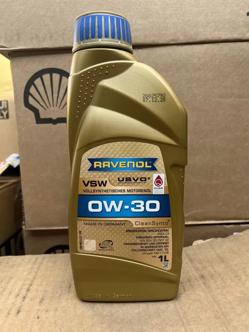 Ravenol拉锋VSW拉峰0W30大众奥迪VW504 507国6 4+5类全合成机油