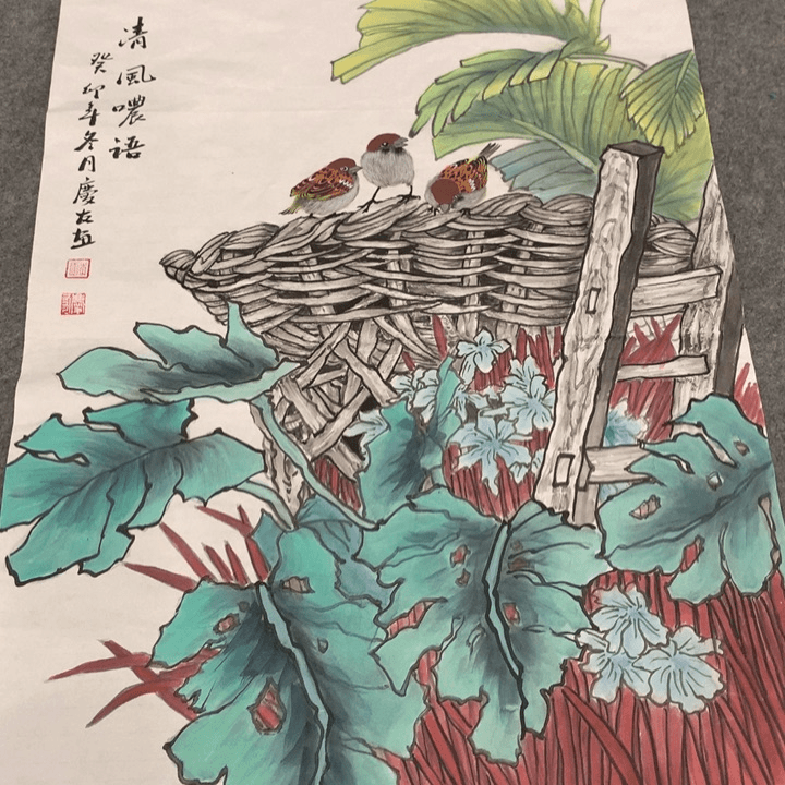 和和美美手绘作品欣赏