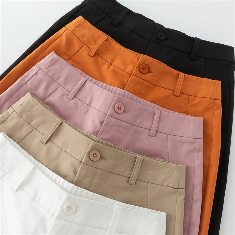 重磅新款【含天丝莱赛尔+棉】休闲时尚百搭轻奢简约纯色短裤1988