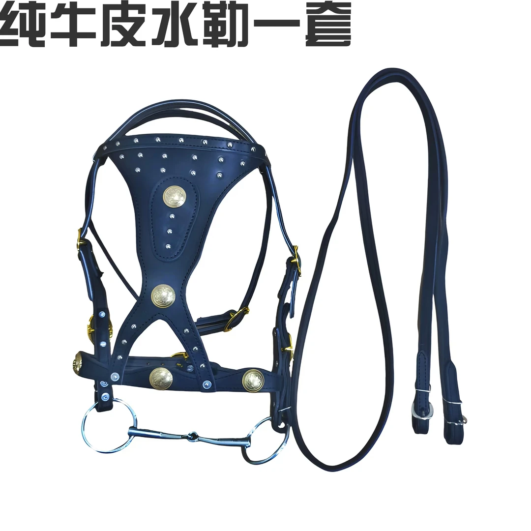 新款纯牛皮水勒一套大小可调节