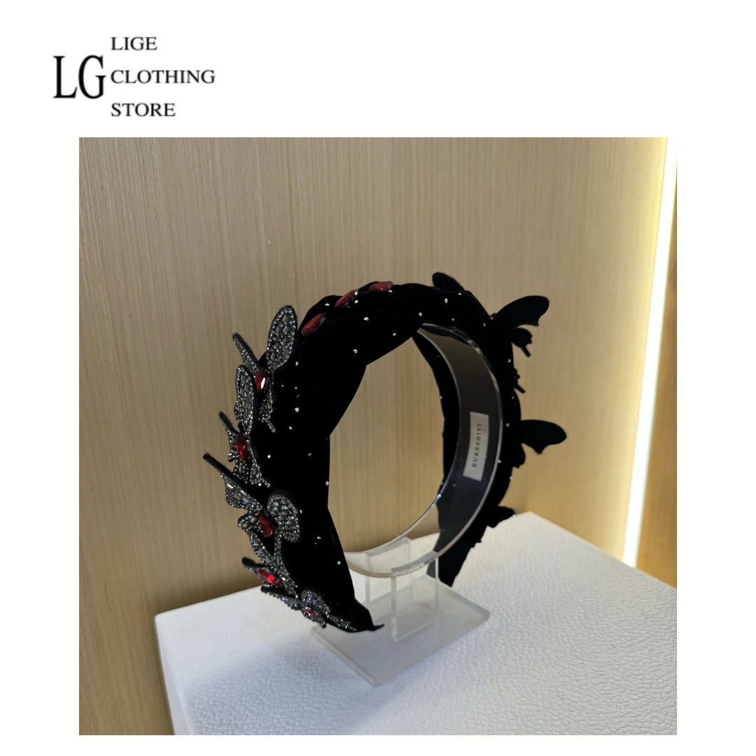 里格 原创设计【蝴蝶梦境】韩版潮流蝴蝶发饰 1500