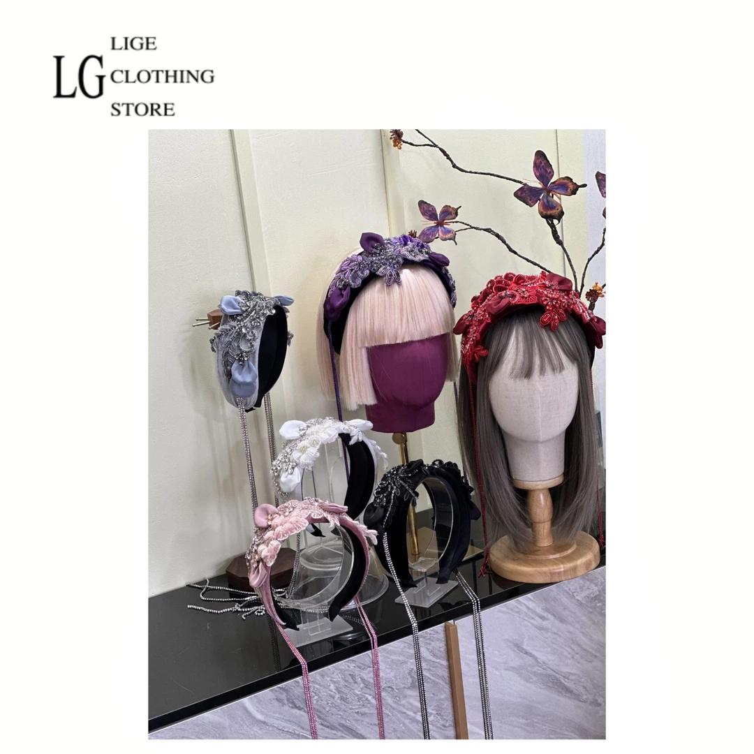 里格 原创设计【梦回西域】异域风时髦发饰 1526