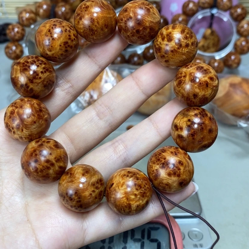 【闪购商品】柏木（崖柏）手串/手链加*鱼