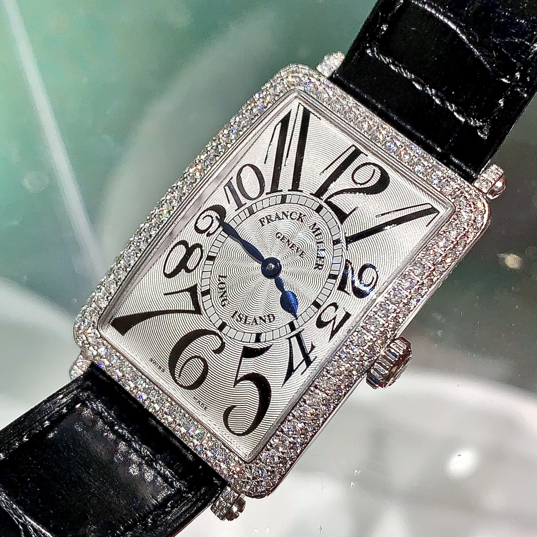 99新 Franck Muller/法兰克穆勒 长岛/石英/表径26*36.5女表
