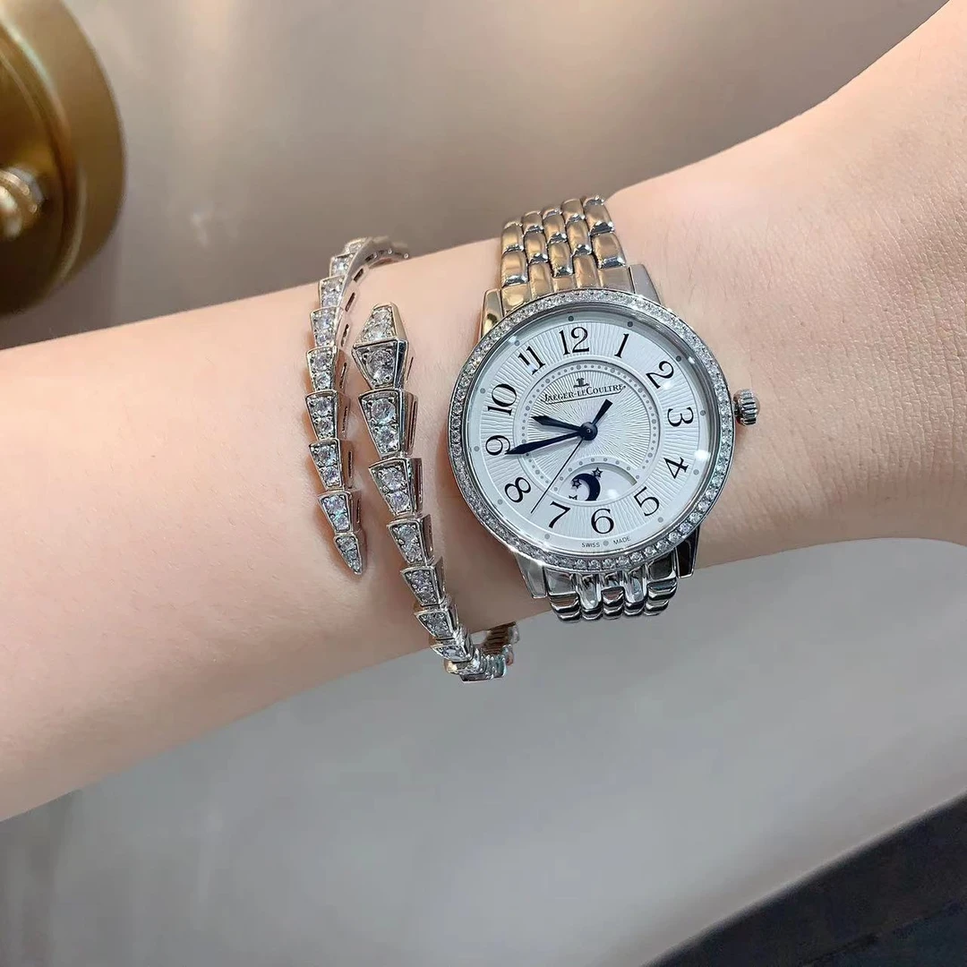 99新 Jaeger-LeCoultre/积家 约会钢款/自动机械/表径34