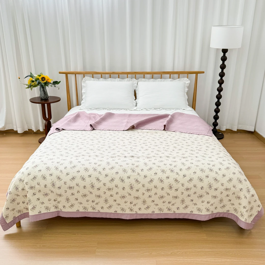 【莱赛尔床盖③】高端莱赛尔天丝床盖 可铺可盖加大床盖四季毯