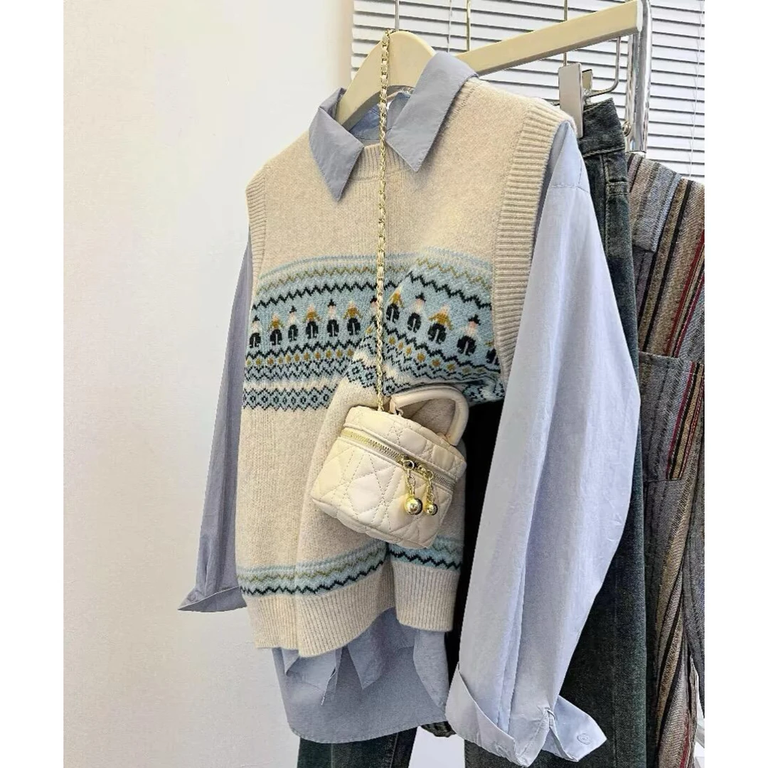 【701-800】阿兔秋冬毛衣马甲