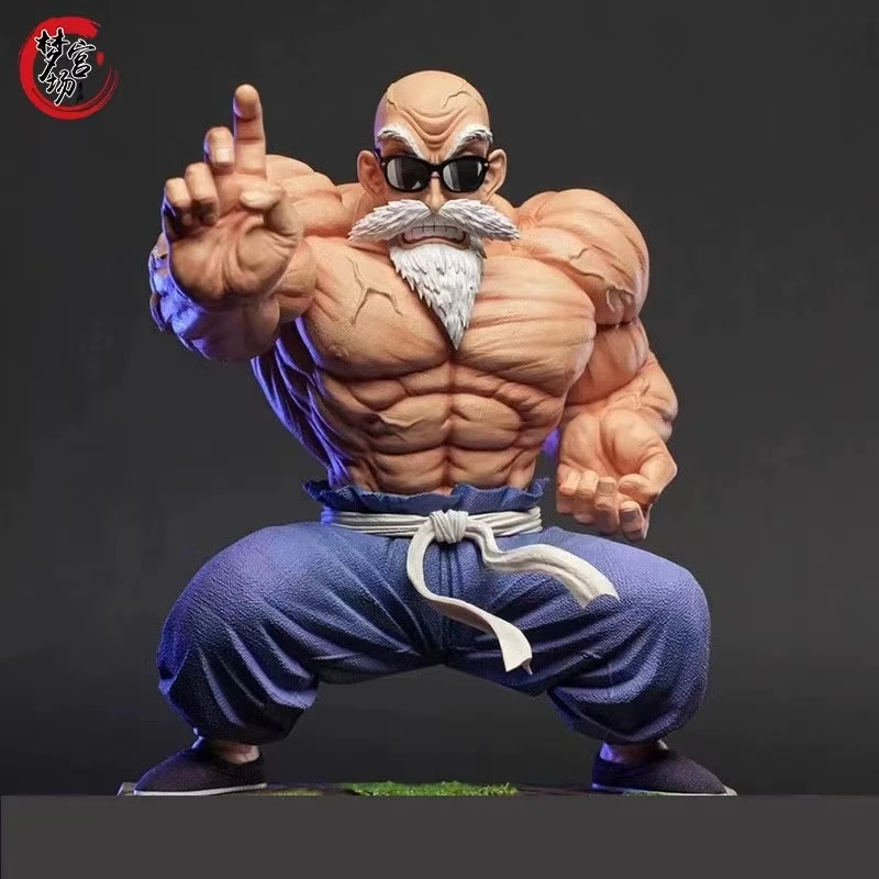 【达人专属】优质版 七龙珠手办肌肉强化 龟仙人 雕像 模型摆件