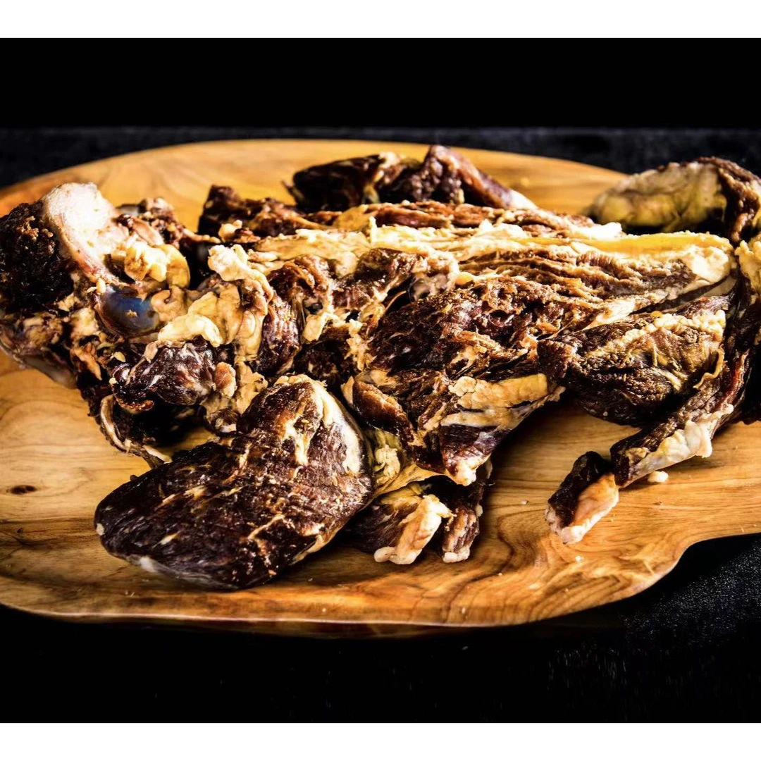 新疆特产塔城连骨风干肉2.5公斤-不吹风扇不见太阳自然阴干15天