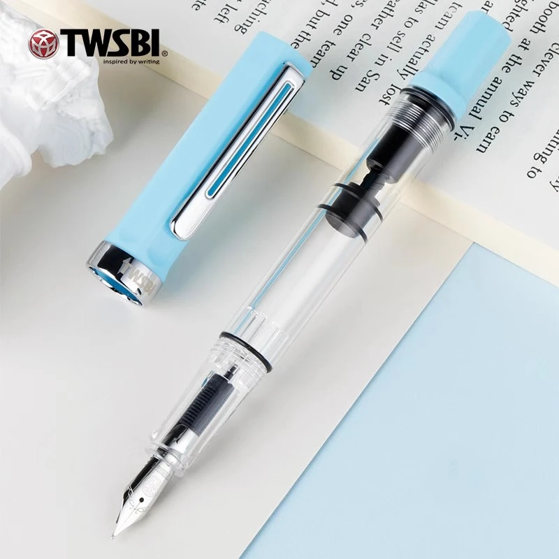TWSBI/三文堂【拾笔人】ECO钢笔奶酪黄学生专用男女士商务示范书法