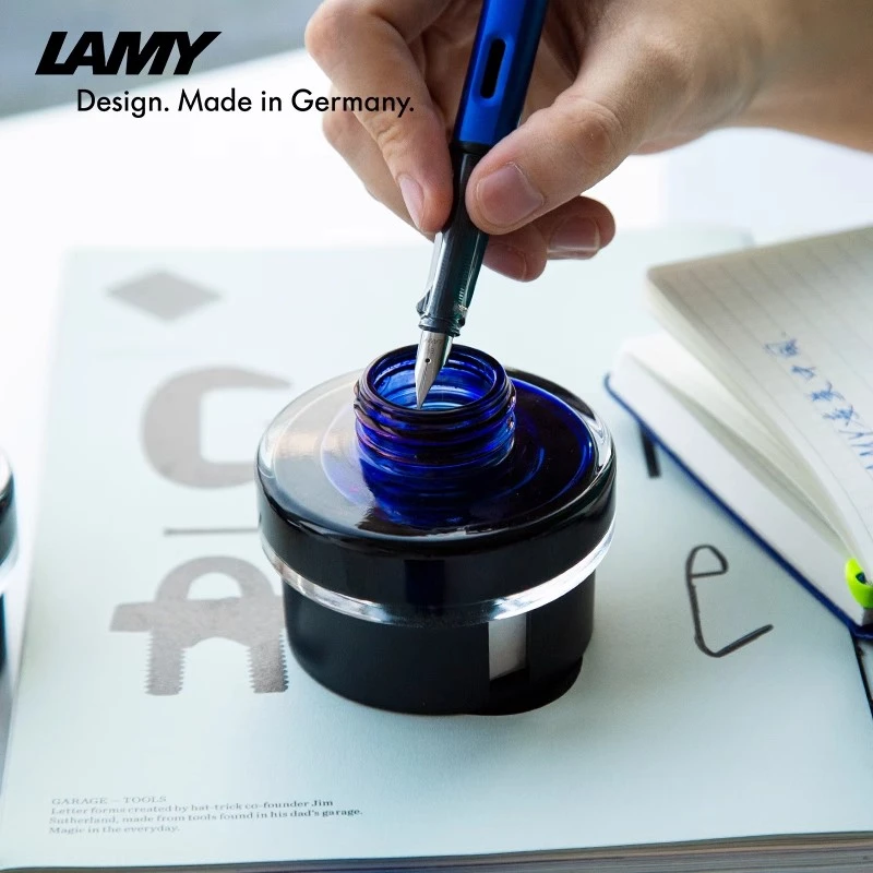LAMY/凌美黑色墨水墨囊进口非碳素不堵笔墨水黑色蓝色蓝黑
