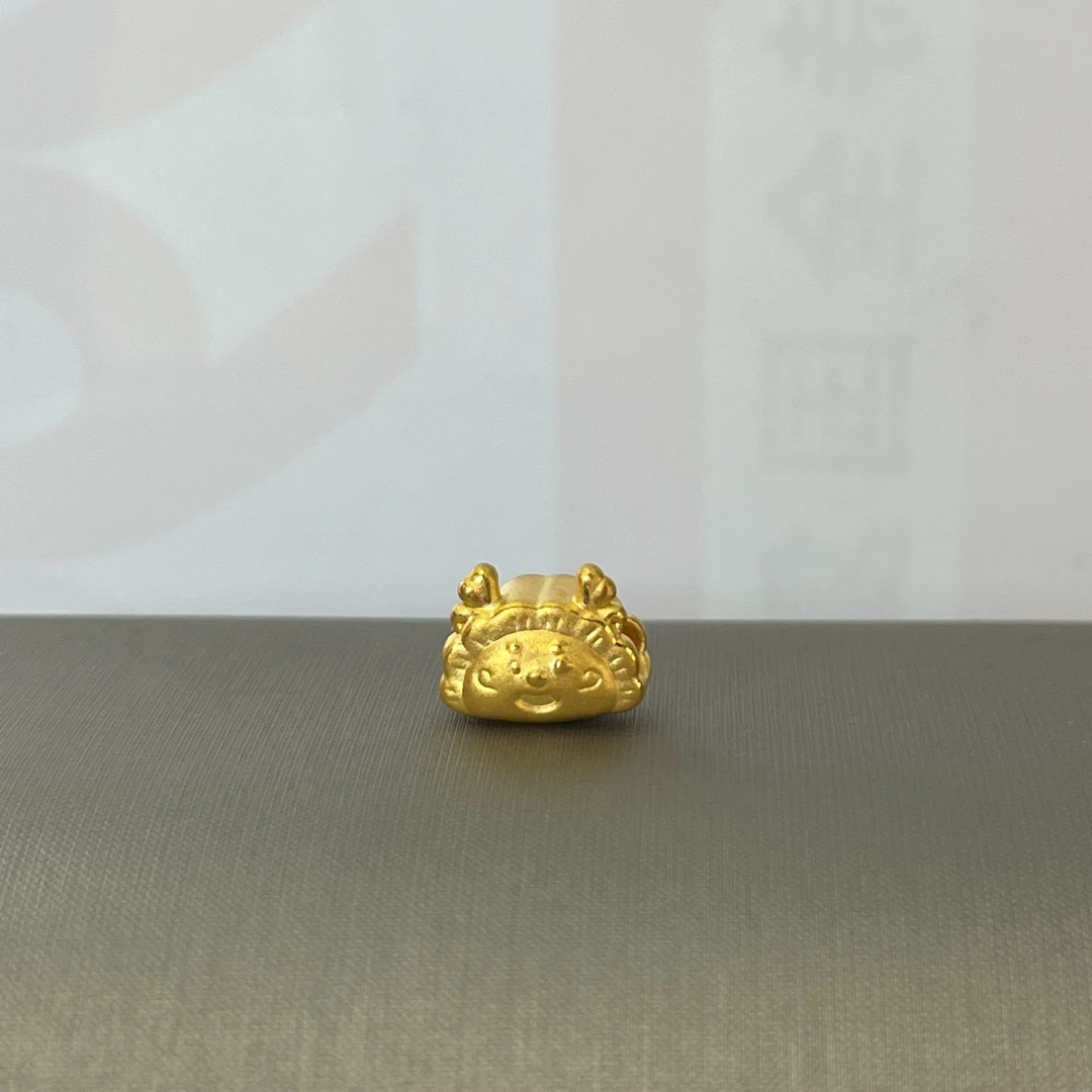 足金999小龙饺百搭送人自用时尚可爱宝宝