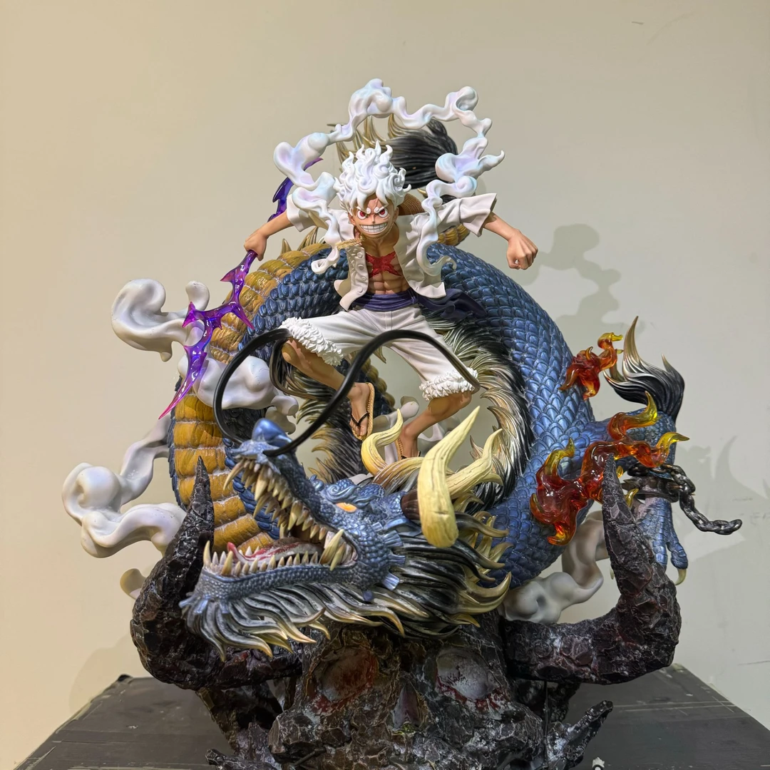 优质版海贼王 黑金路飞【黑金索隆】 手办模型摆件