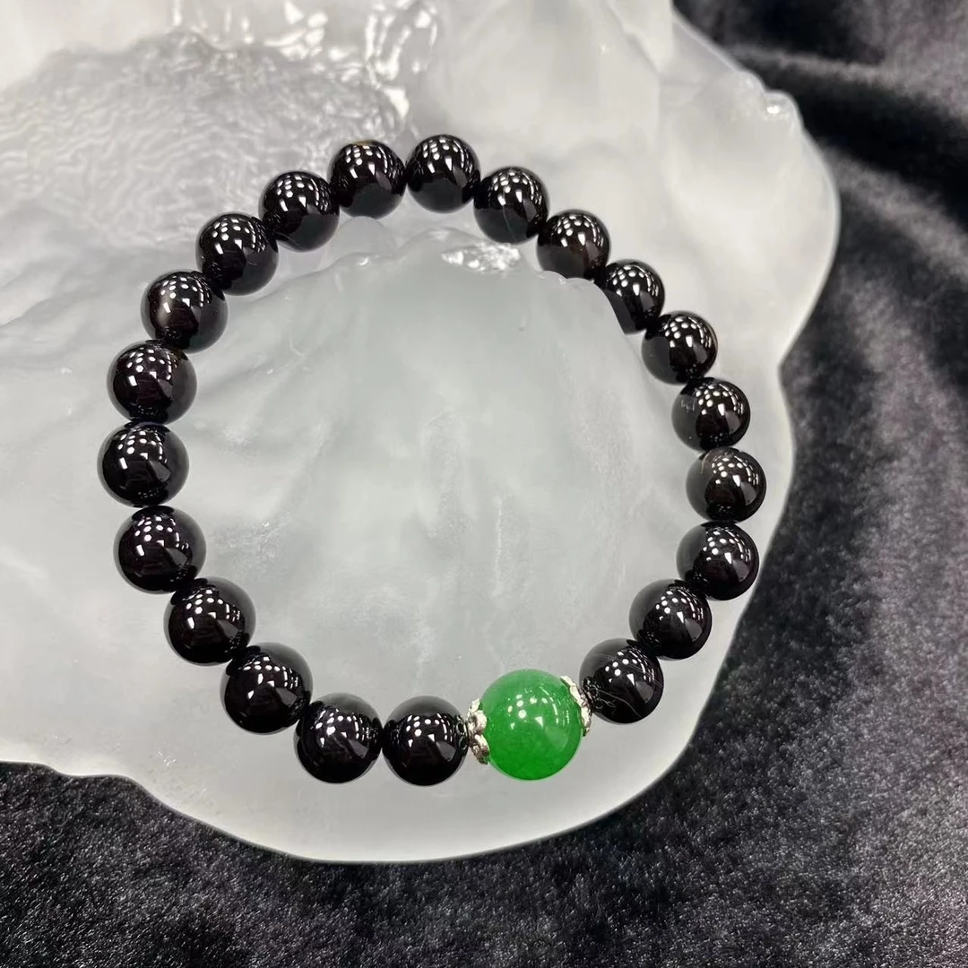 高档珠宝绿珠珠手链S132