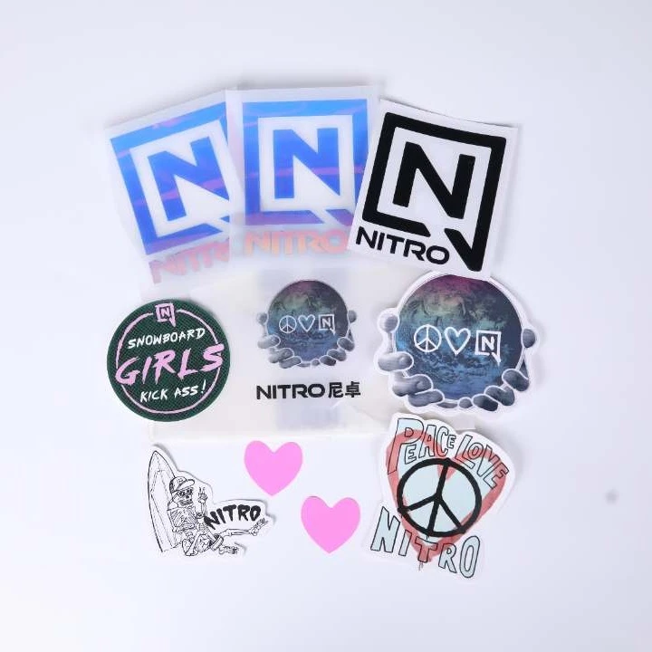 冷山雪具NITRO滑雪贴纸