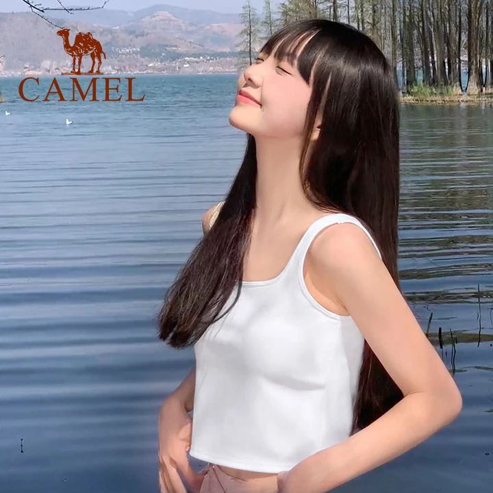 骆驼瑜伽服女款背心春夏新款速干内衣健身服外穿运动美背打底Z040