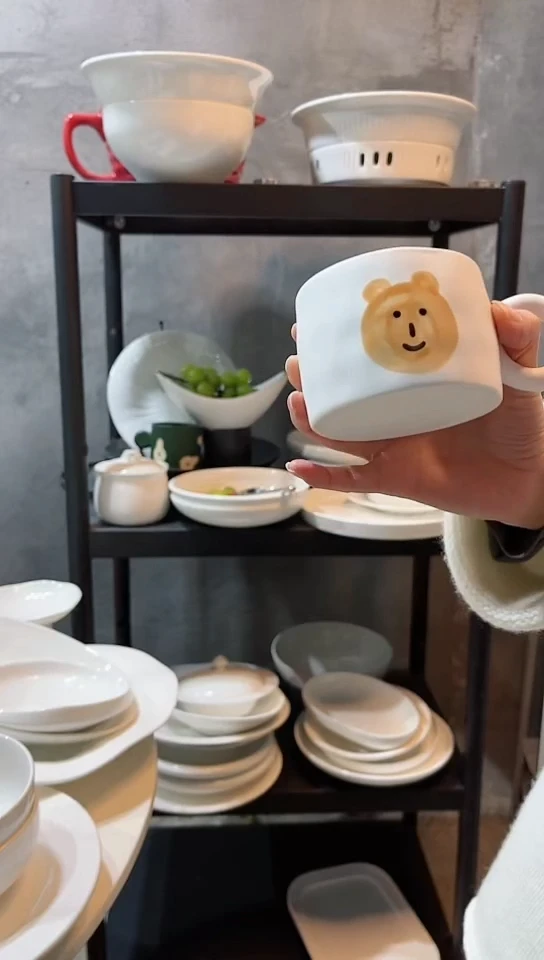 【闪购商品】瓷其他小熊杯子带盒子