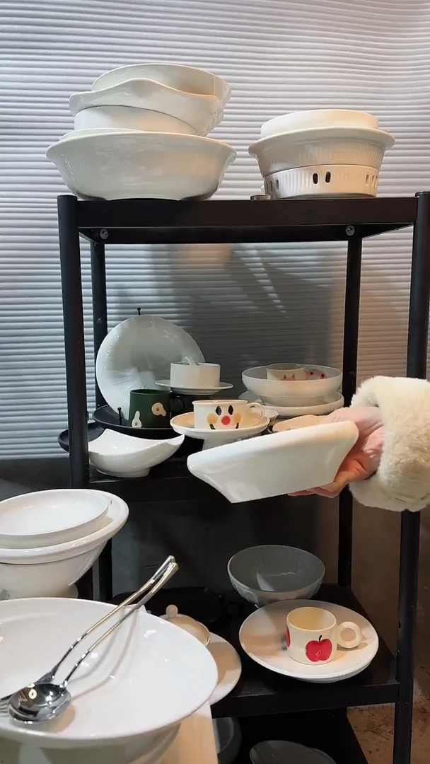 【闪购商品】瓷其他7.8英寸扩口碗微瑕不带勺叉