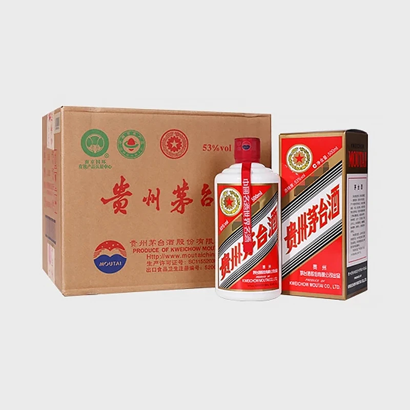 MOUTAI/茅台2024年五星茅台原封箱酱香型白酒53度500ml53度500ml