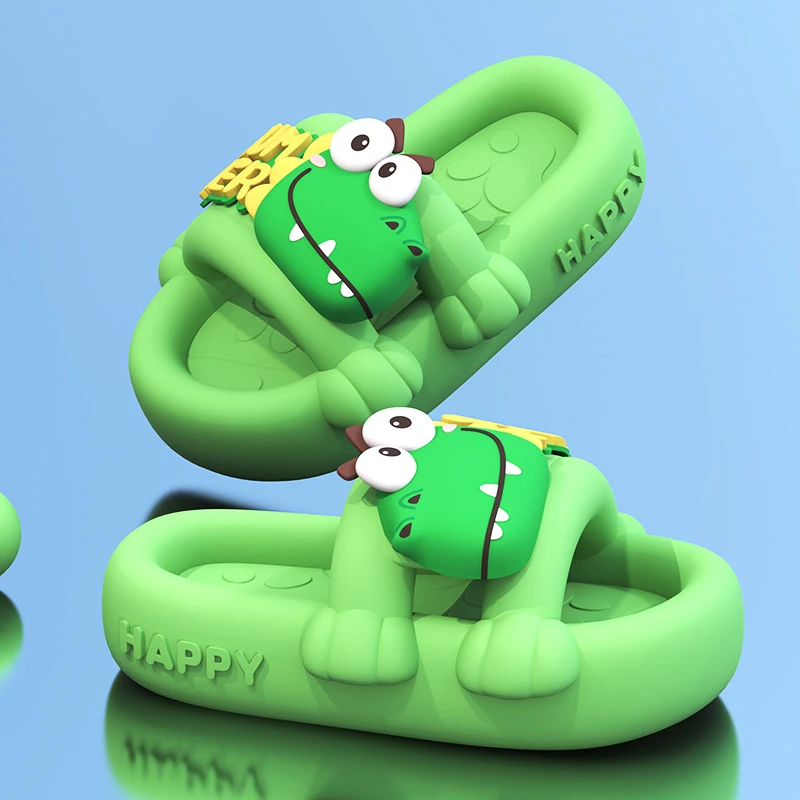 夏季儿童凉拖鞋男女童踩屎感宝宝防滑软底室内洗澡亲子中小童凉拖