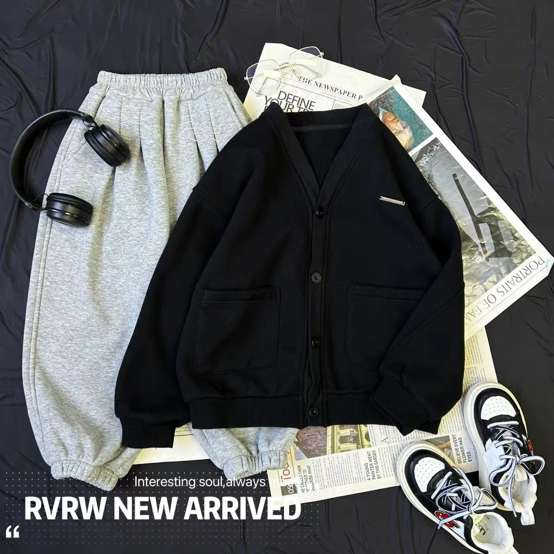 若大王X个性时尚加绒潮酷开衫冬季休闲童装外套 DY-HM277