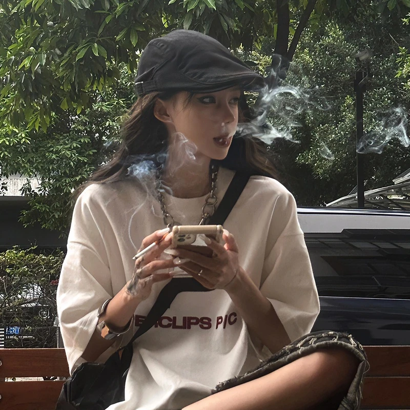 四角星星前进帽子女潮夏日系文艺复古休闲百搭牛仔美式画家贝雷帽