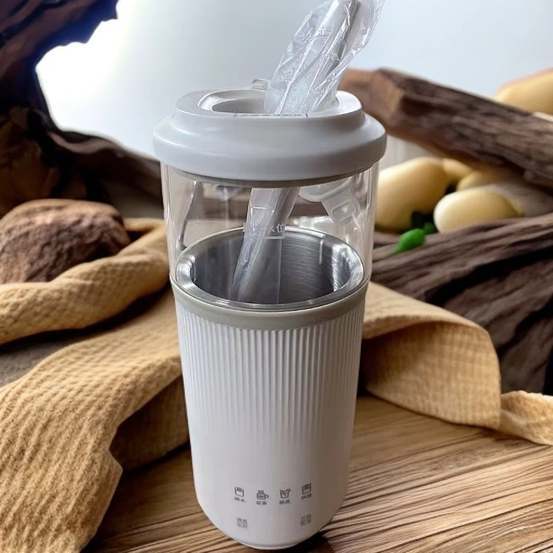 出漂亮国N-便携式家用电热水杯500ml