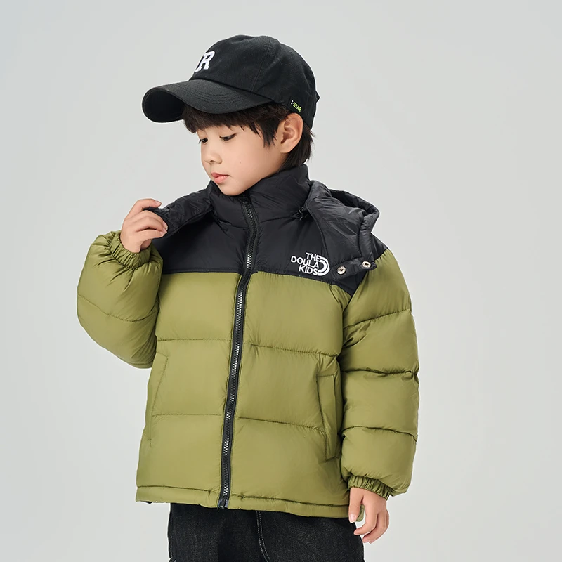 新款冬季洋气童装儿童羽绒服宝宝加厚男童女中大童保暖羽绒服过冬