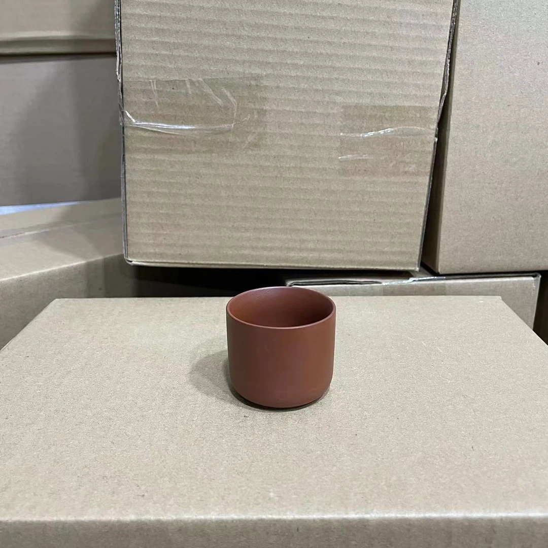 郑子松紫砂小扳指杯