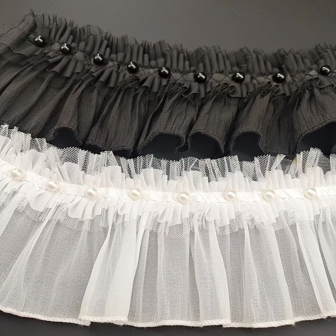 主播的袖口花边法式多层千金花边皇冠配饰SF710