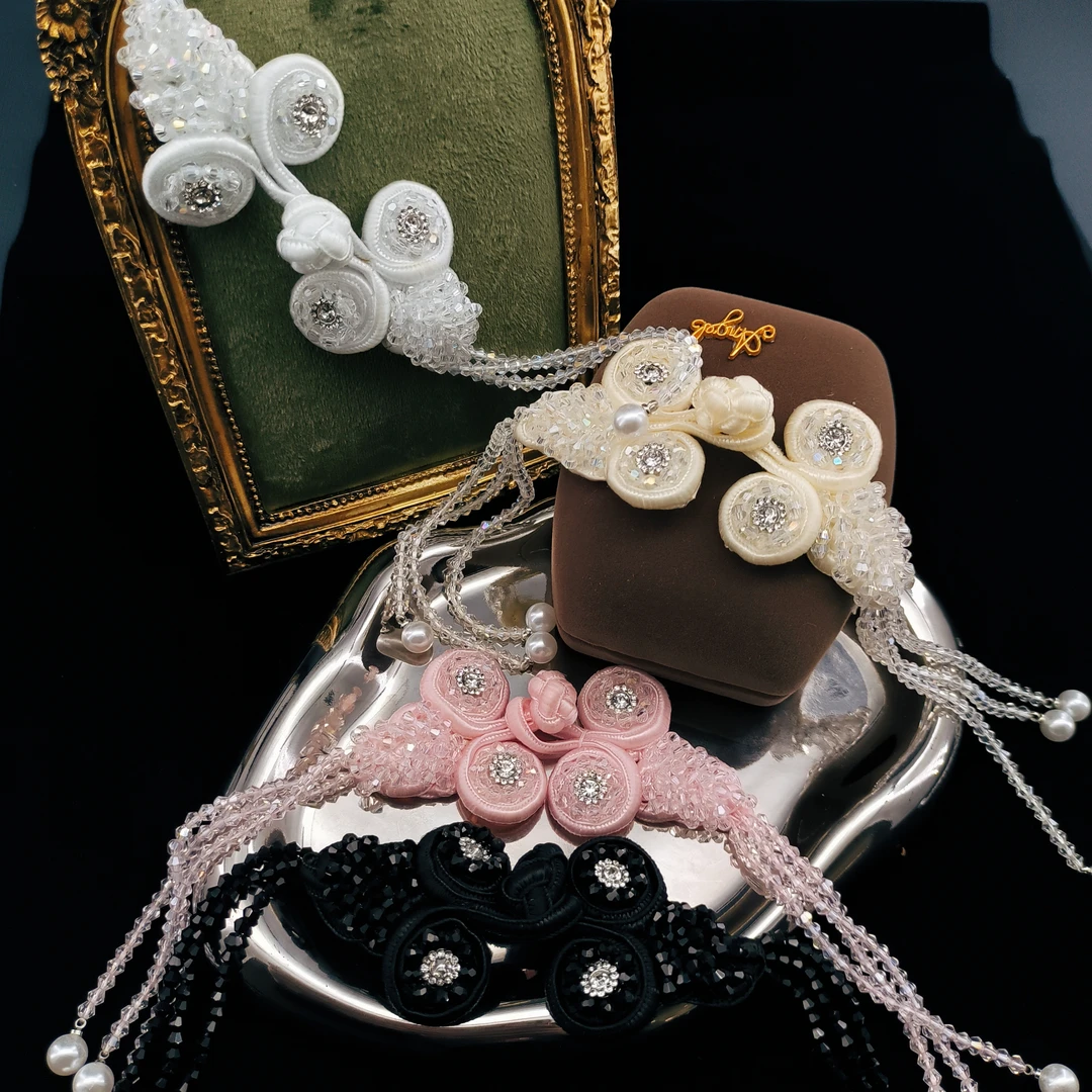 四色古风流苏盘扣新款diy辅料SF814