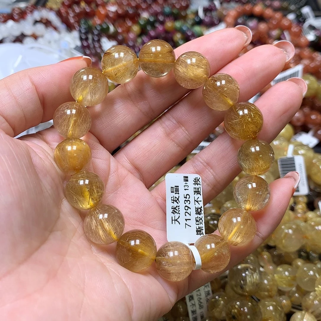 水晶手链未镶嵌，