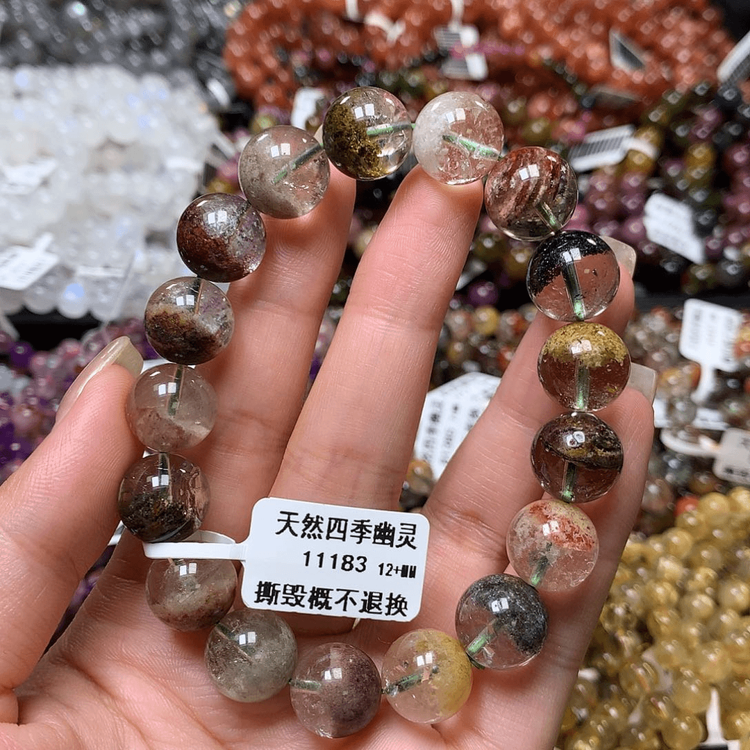 水晶手链未镶嵌，