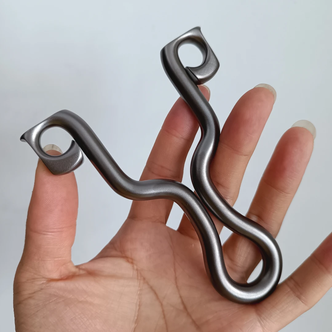 不锈钢平头冷弯传统弓户外玩具把手