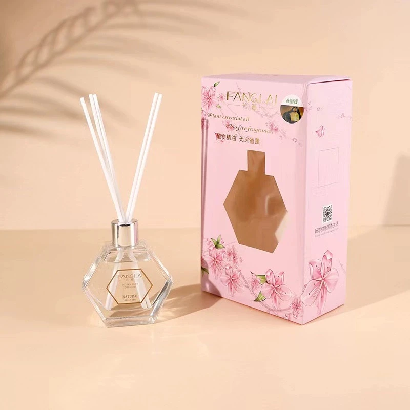 玫瑰无火香薰精油藤条套装酒店会所家用室内香薰清新持久留香