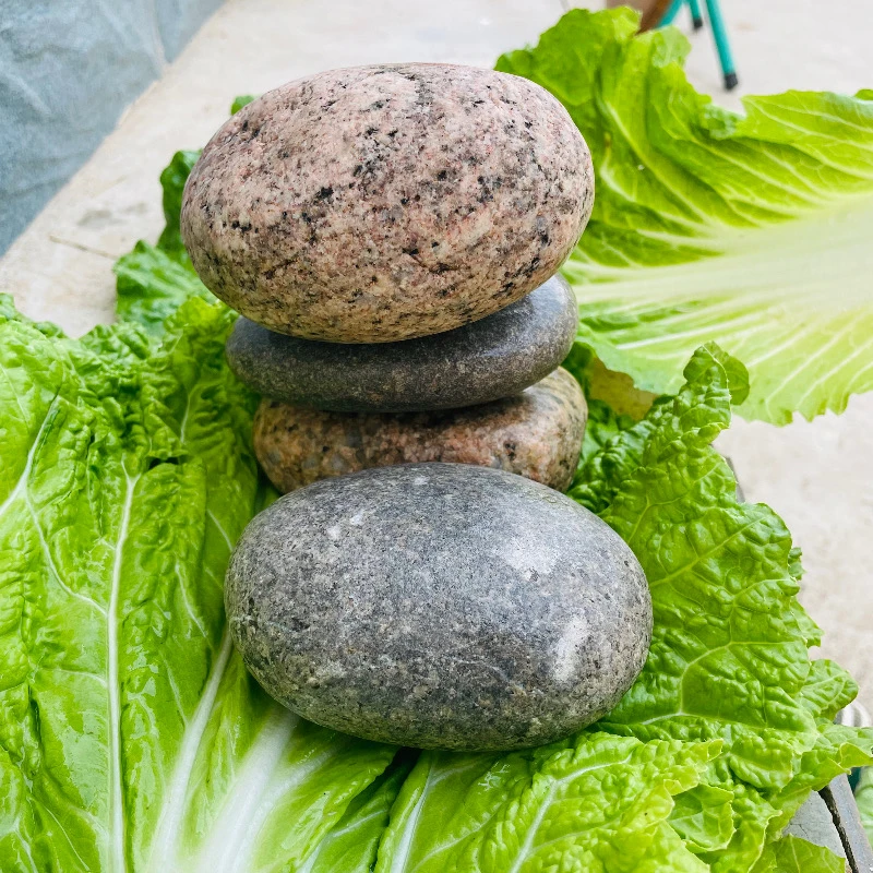 压酸菜石泡菜石腌菜石鹅卵石溪流石压咸菜酸菜缸大小块都有