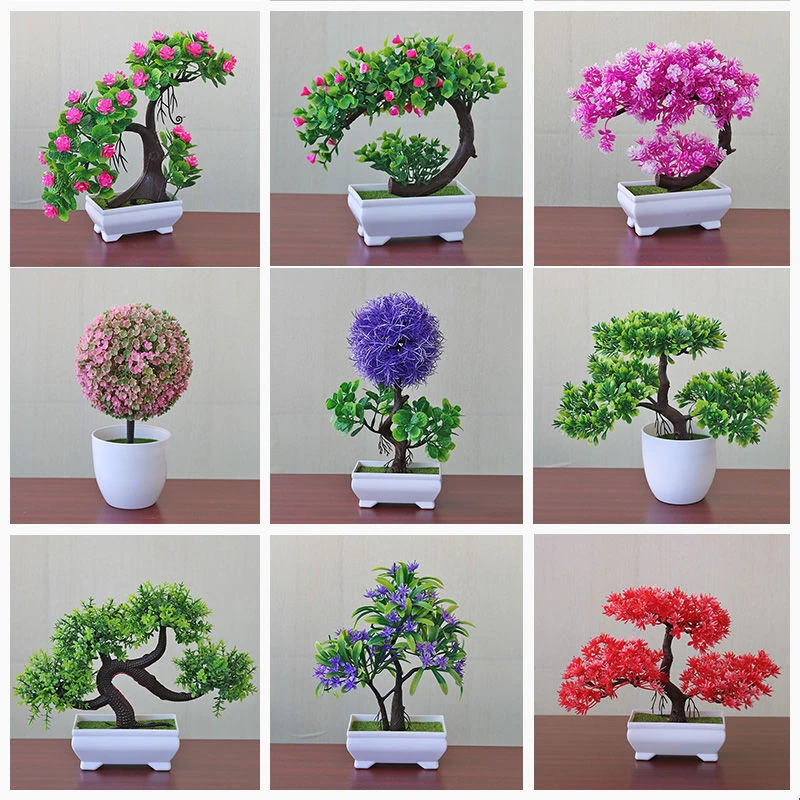 仿真假花盆景家居客厅桌面装饰品小摆件仿真植物小盆栽花摆设