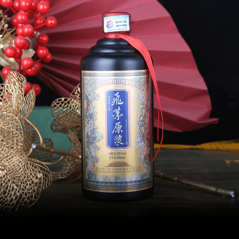 苏冠飞茅原浆酒纯粮优级浓香型白酒52度500ml*1瓶52度500