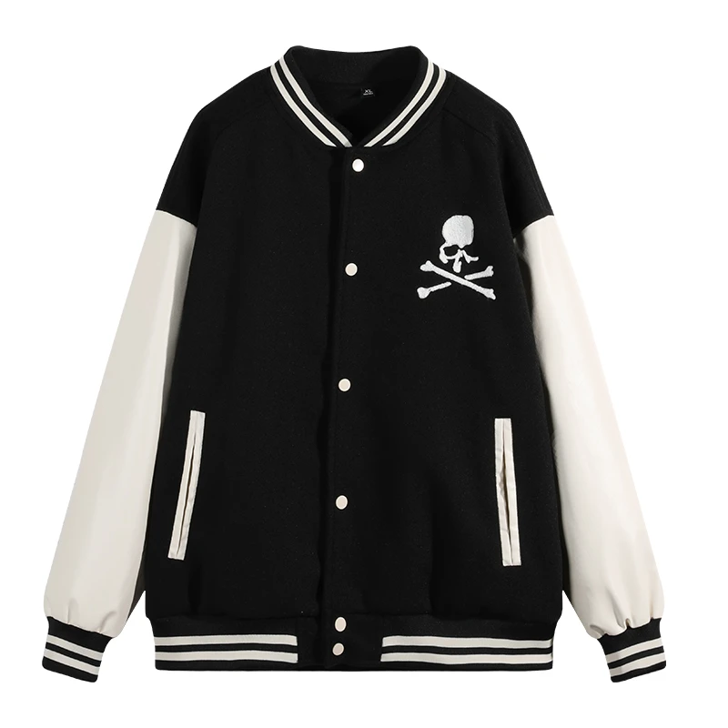 mastermind mmjpp外套美式夹克时尚休闲拼接撞色