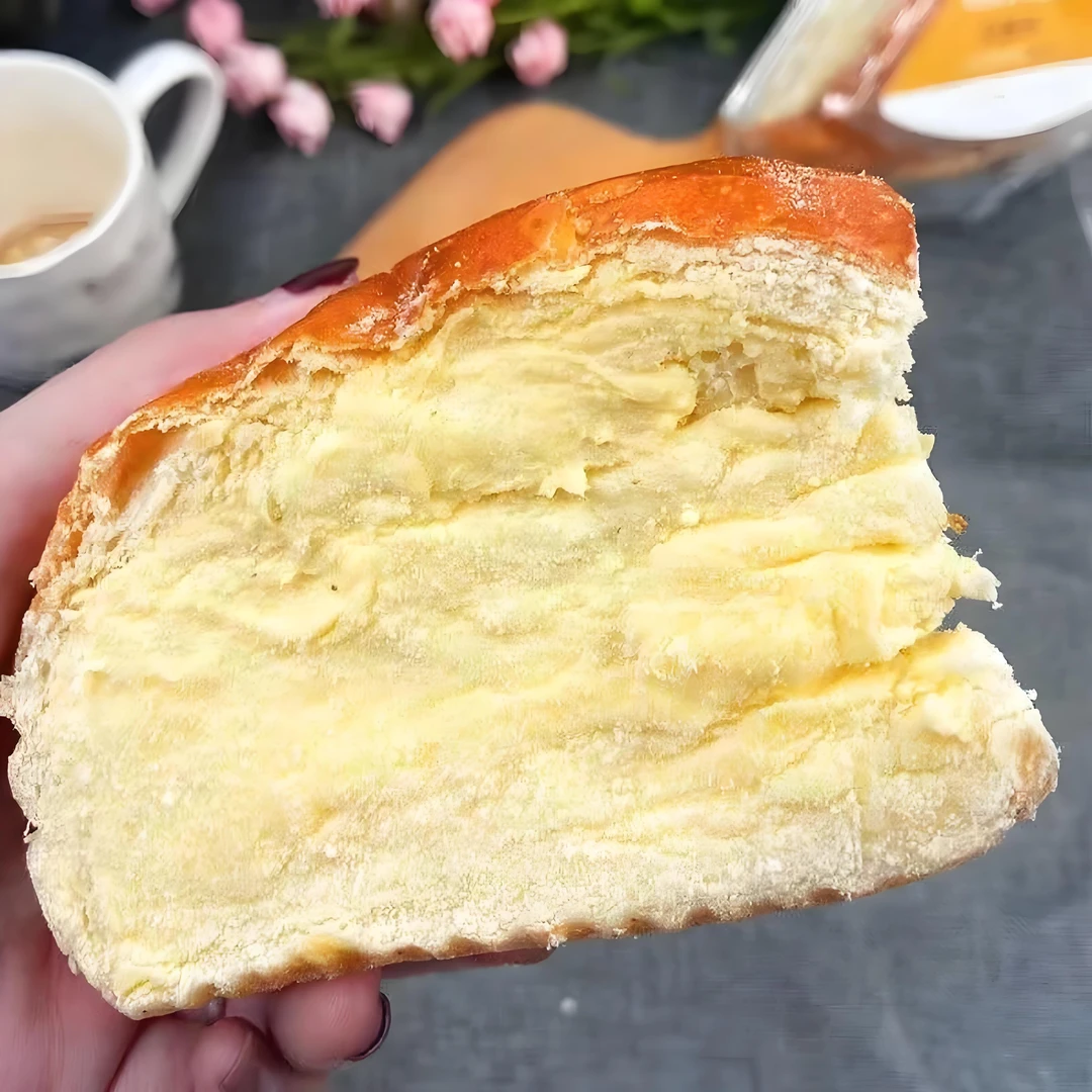 夹心原味奶酪包香甜软糯奶香浓郁烘焙手工包袋装开袋即食休闲零食