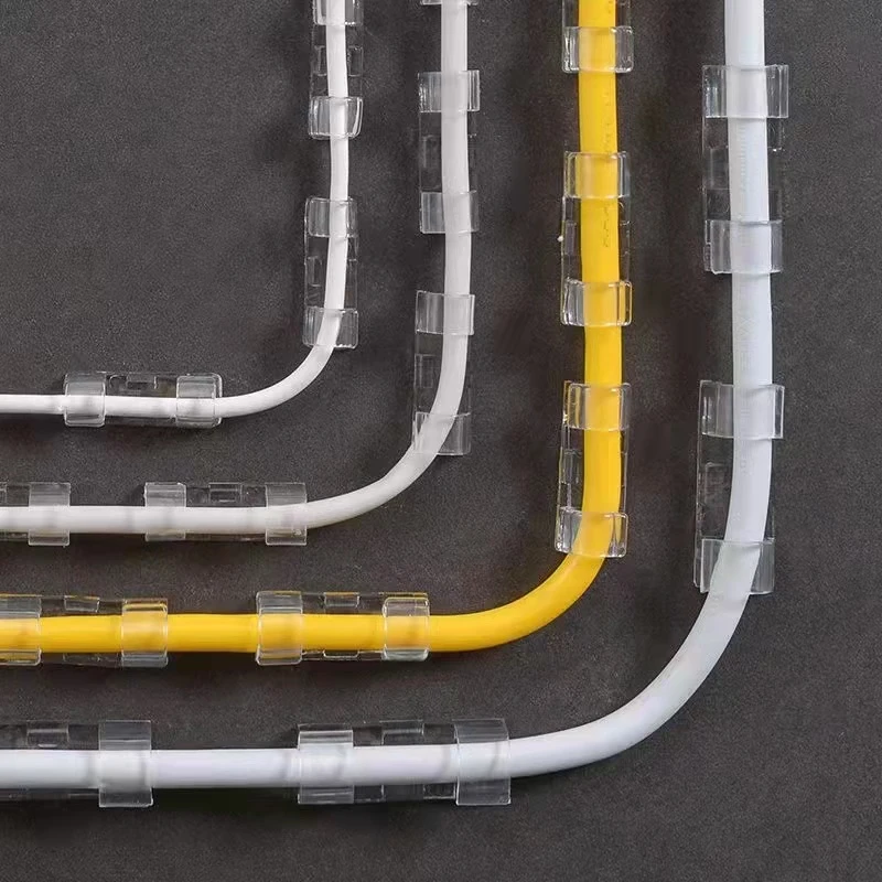 电线固定器线卡胶粘固线器网线理线带免打孔电源线卡子