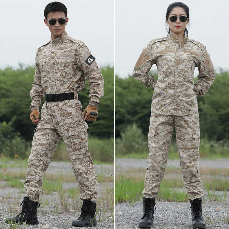 美式ACU迷彩套装工作服套装男军迷兵秋冬外套男耐磨工装外套野战