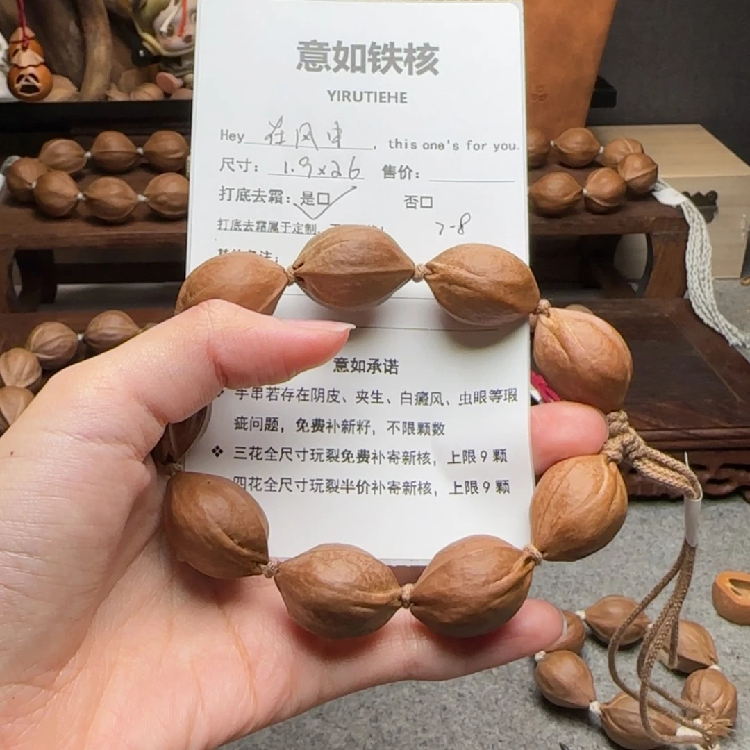 【闪购商品】橄榄核手串在*中1926鲨鱼背