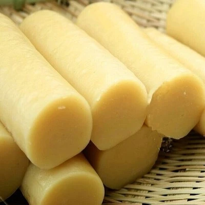 四川通江传统手工制作米豆腐