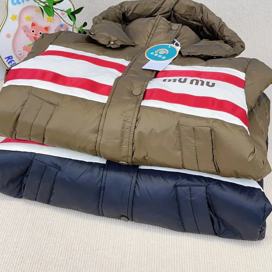 冬季儿童长款羽绒服学生中大童加厚外套 24156