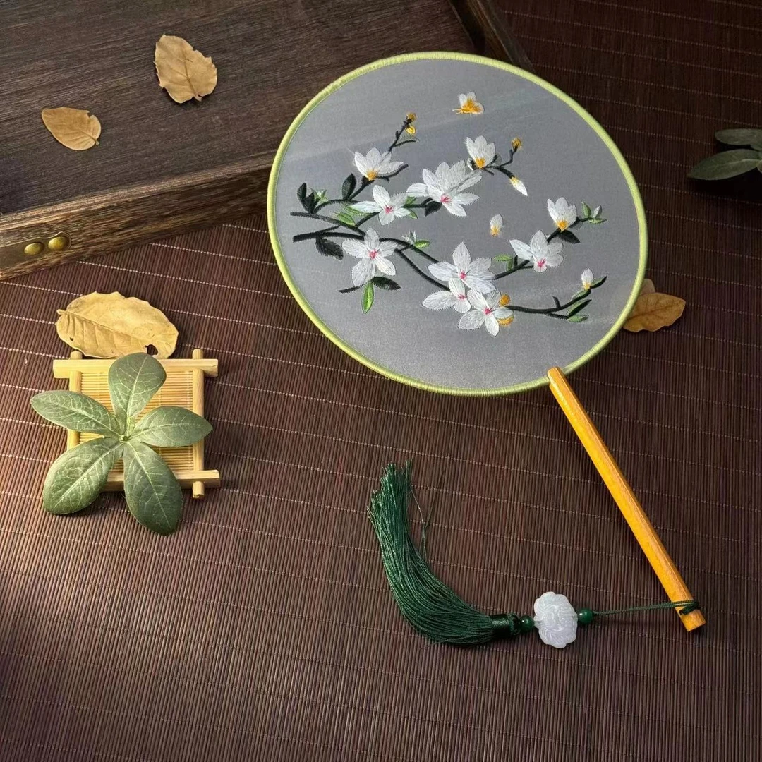 明兮堂【团扇】夏季重工刺绣款