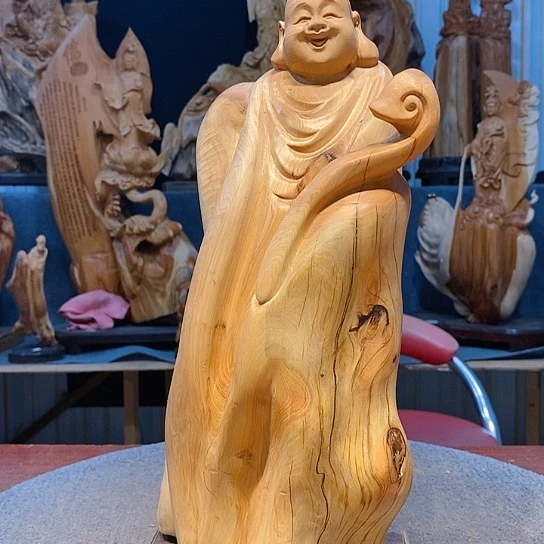 柏木（崖柏）根雕摆件